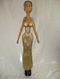 Frau in gold 